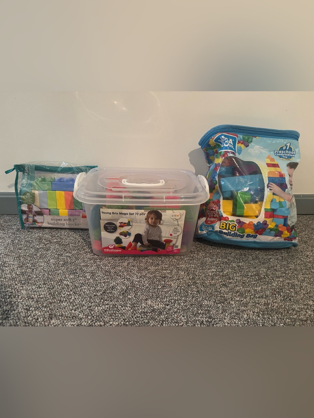 Mega Kids Building Blocks Set - Multicolor